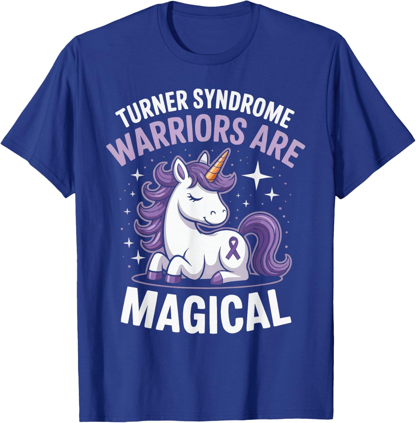 Turner Syndrome Support Genetic Disease Chromosome T-Shirt - T-Shirt | Royal