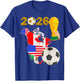 International Footbal 2026. T-Shirt - T-Shirt | Royal