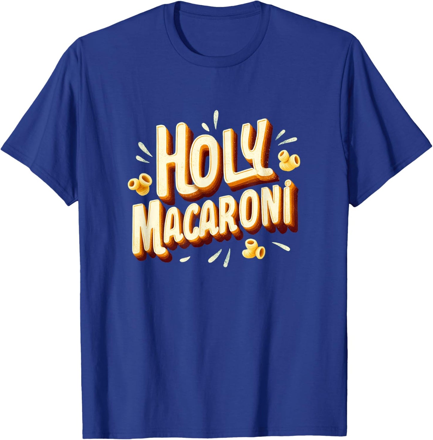 Funny Holy Macaroni Speech Costume T-Shirt - T-Shirt | Royal
