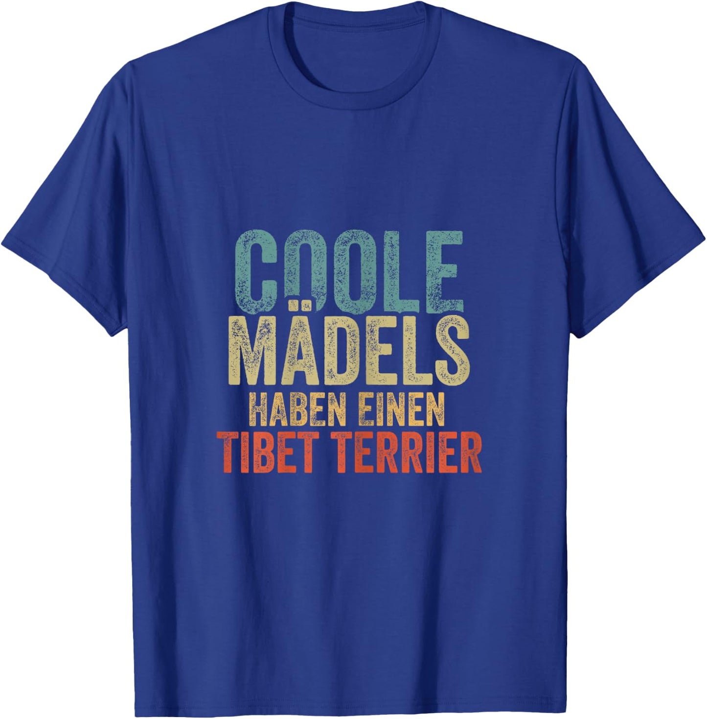 Coole Mädels haben einen Tibet Terrier , black T-Shirt - T-Shirt | Royal