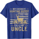 My Favorite Hunting Buddy Calls Me Uncle Funny Hunting T-Shirt - T-Shirt | Royal
