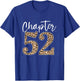 Chapter 52 Leopard 52nd Birthday Men and Women T-Shirt - T-Shirt | Royal