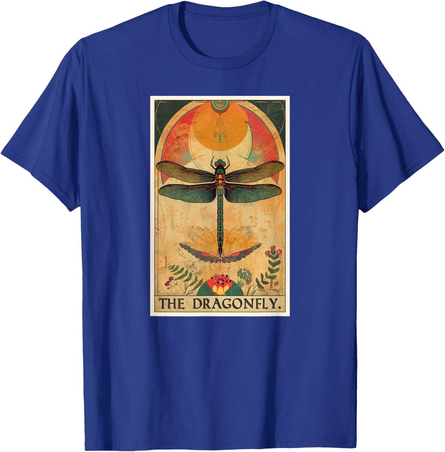 Dragonfly Tarot Card Dragonflies Dragonfly T-Shirt - T-Shirt | Royal