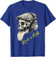 Rock n Roll Hardrock Skull Musique Tête de mort Cadeau T-Shirt - T-Shirt | Royal