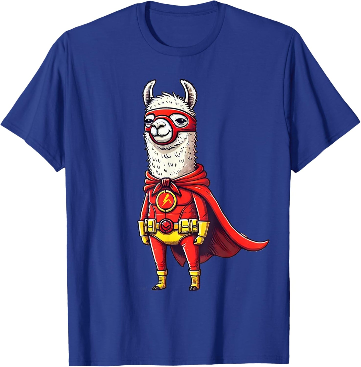 Funny llama flash T-Shirt - T-Shirt | Royal