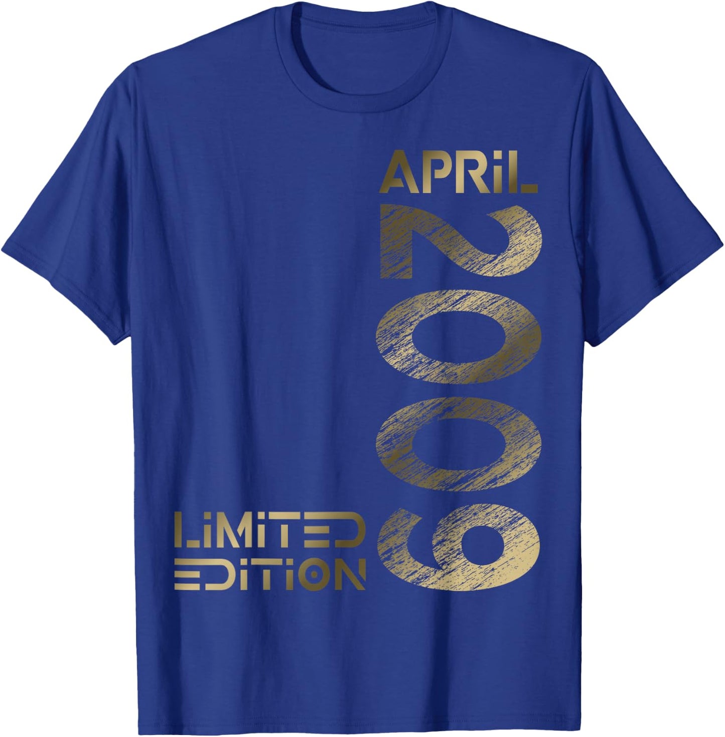 Limited Edition April 2009 Junge Mädchen 17. Geburtstag T-Shirt - T-Shirt | Royal