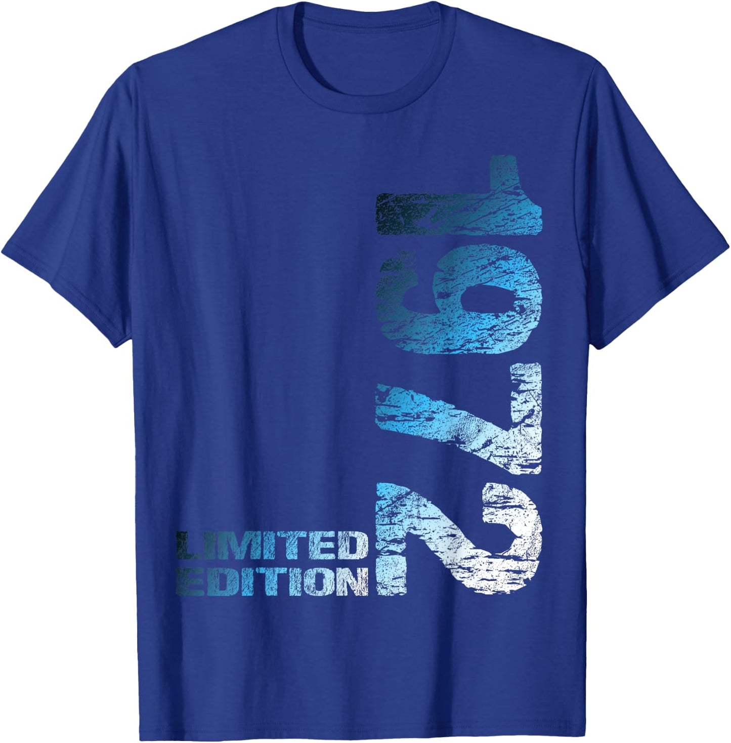54. Geburtstag 1972 Limited Edition Mann Frau T-Shirt - T-Shirt | Royal
