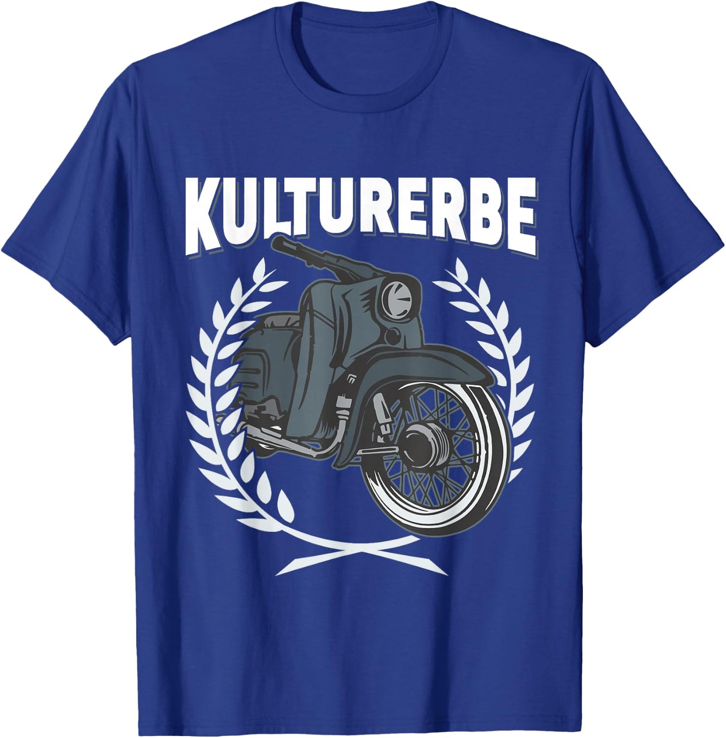 Kulturerbe KR51 Simson Moped T-Shirt - T-Shirt | Royal