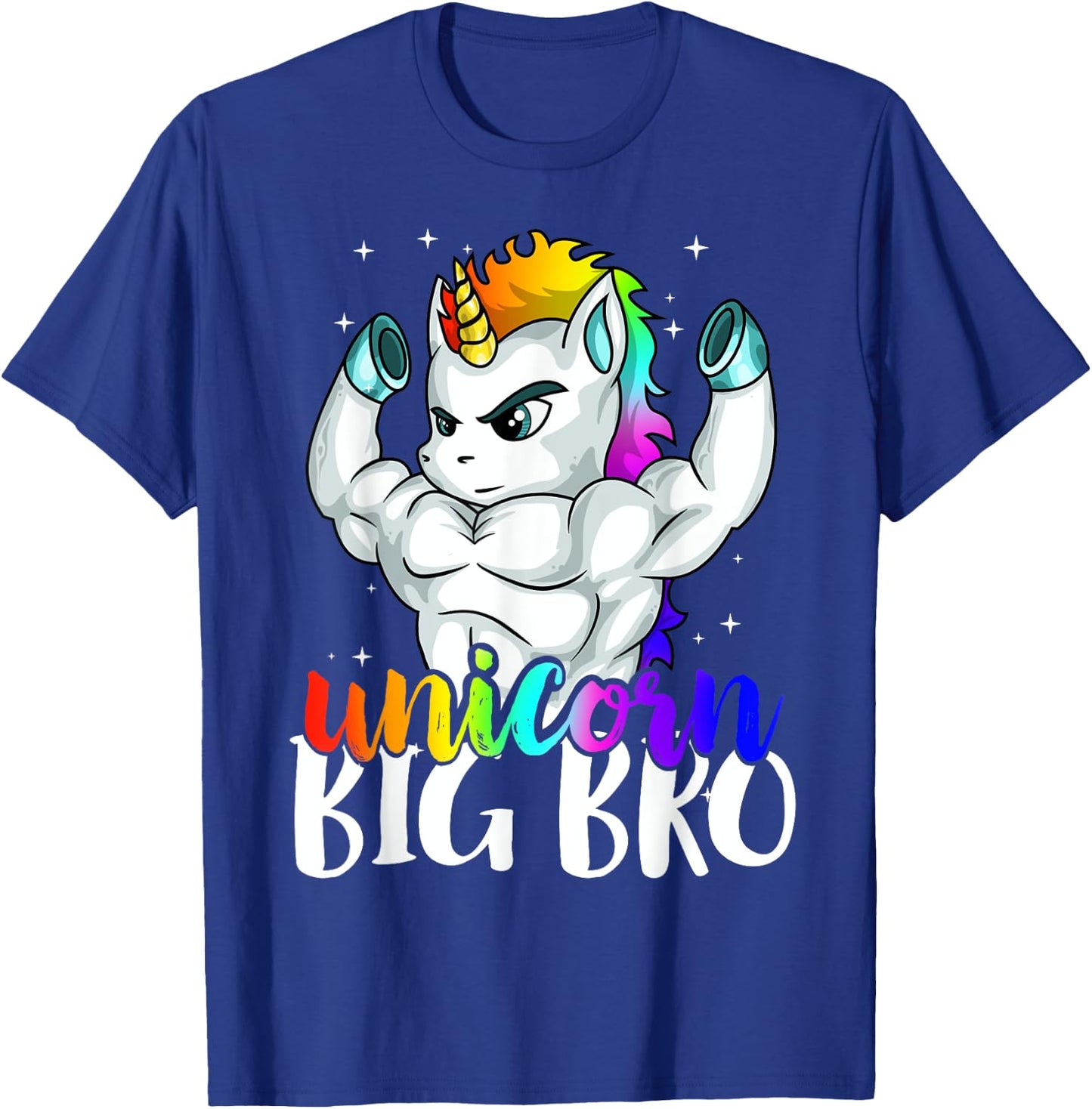 Unicorn Big Bro Brothercorn of Unicorn Sister Girl Boys Gift T-Shirt - T-Shirt | Royal