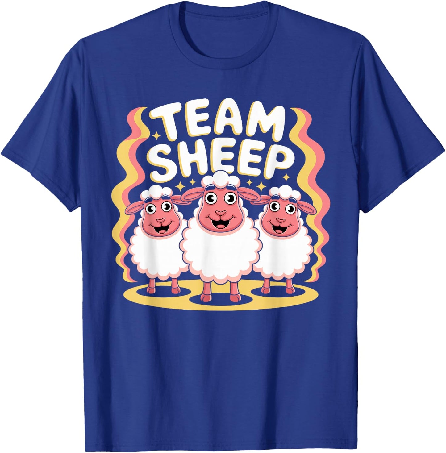Team Sheep Stuff | Sheep Costume | Products for Sheep T-Shirt - T-Shirt | Royal