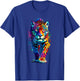 Colorful Splash Art Jaguar Jaguars Zoo T-Shirt - T-Shirt | Royal