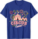 Circus Squad Matching Birthday Circus Staff T-Shirt - T-Shirt | Royal