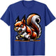 Angry Squirrel T-Shirt - T-Shirt | Royal