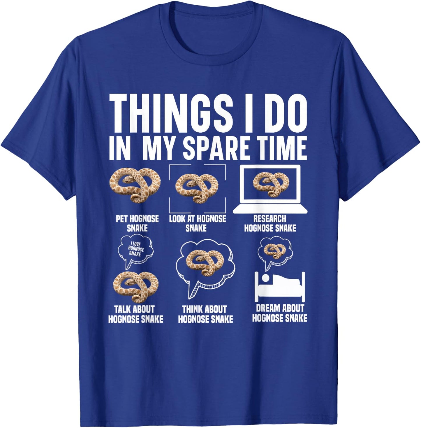 Hognose Snake Hide Hognose Snake Ring Hognose Snake T-Shirt - T-Shirt | Royal