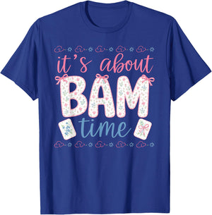 Coquette Funny Mahjong It's About Bamn Time Outfit T-Shirt - T-Shirt | Royal