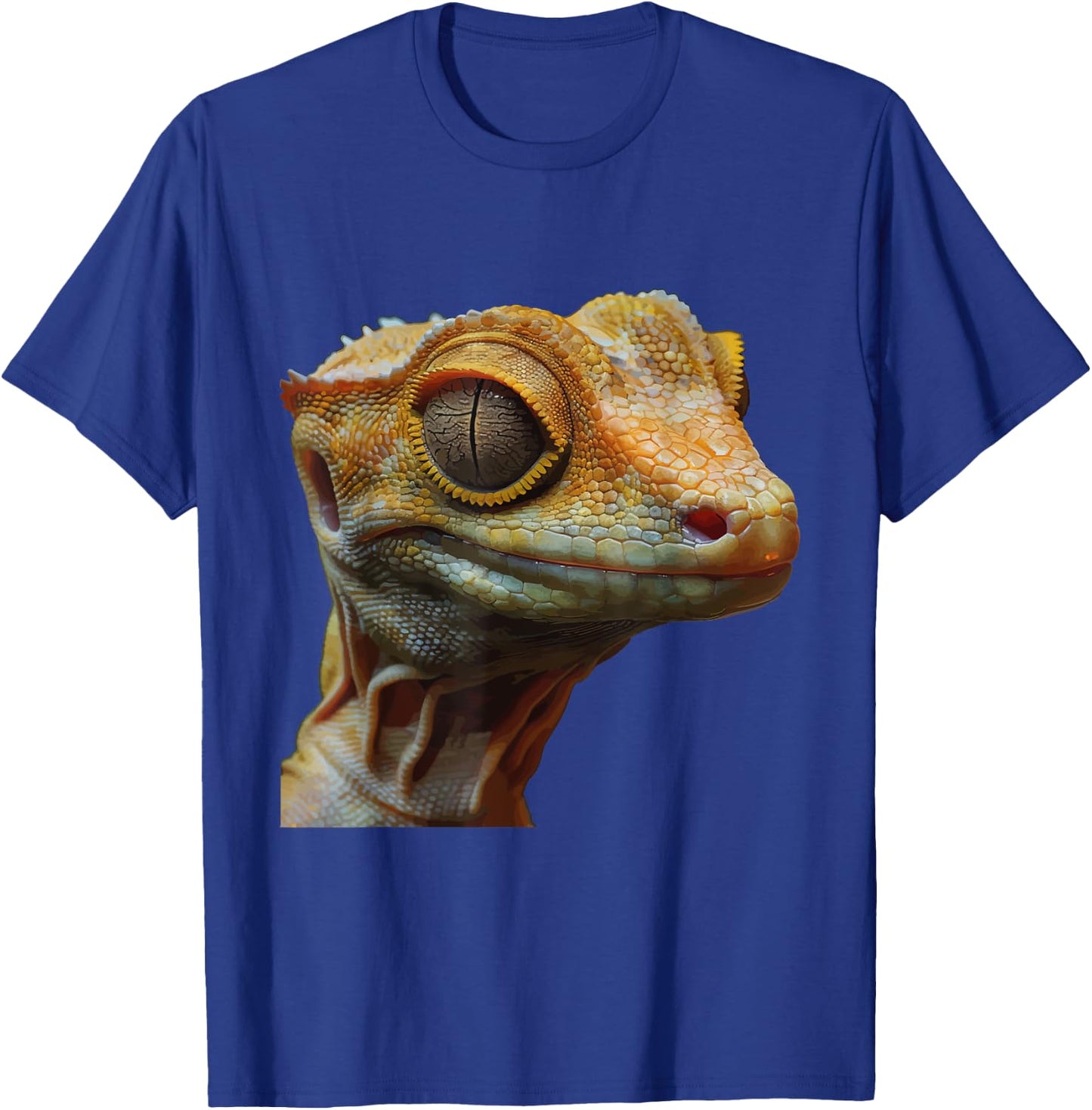 Crested Gecko T-Shirt - T-Shirt | Royal