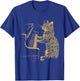 Klavier Katze Lustige Klassische Musik Noten Orchester Pianist T-Shirt - T-Shirt | Royal