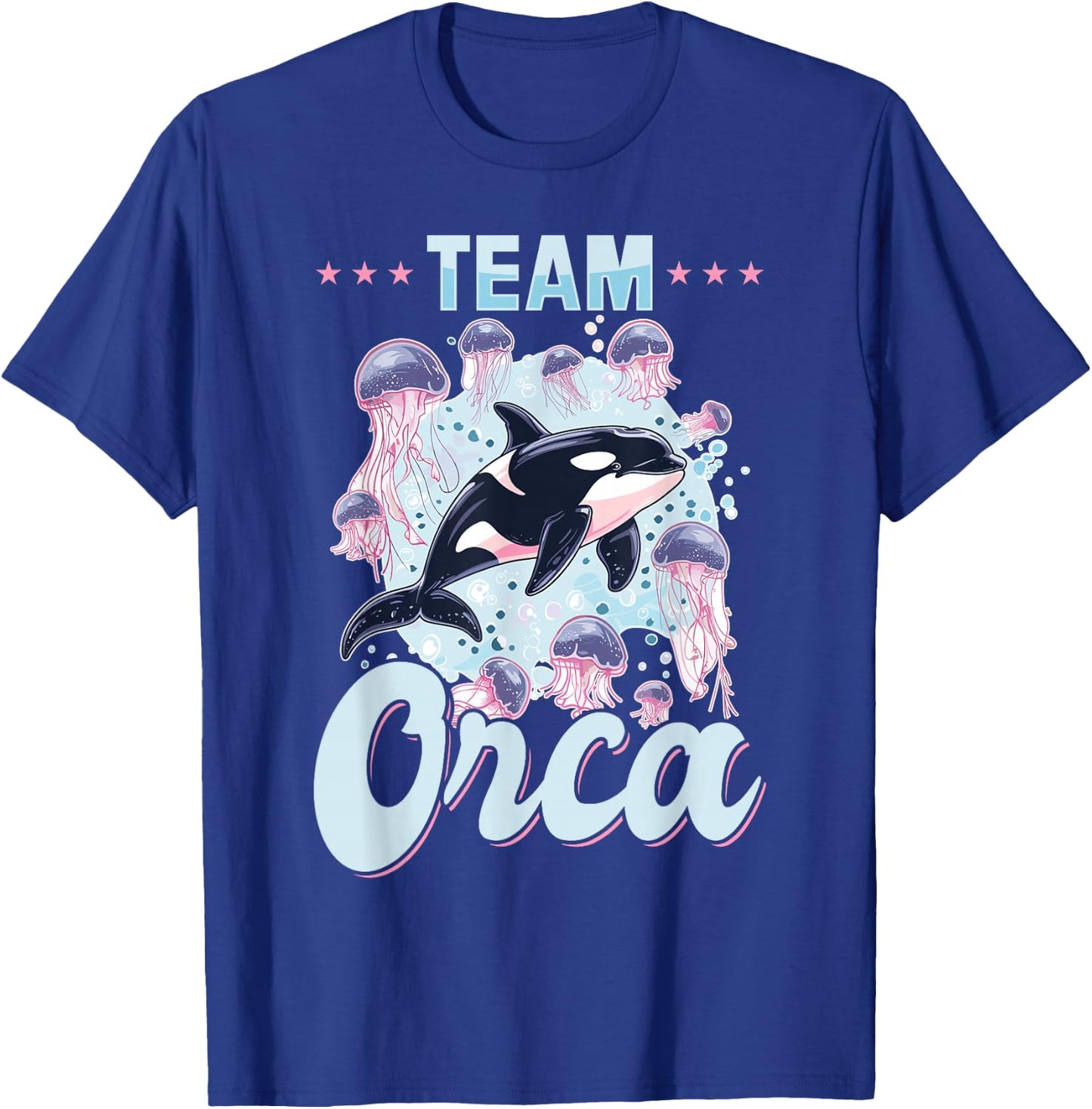 Funny Orca Animal Team Orca T-Shirt - T-Shirt | Royal