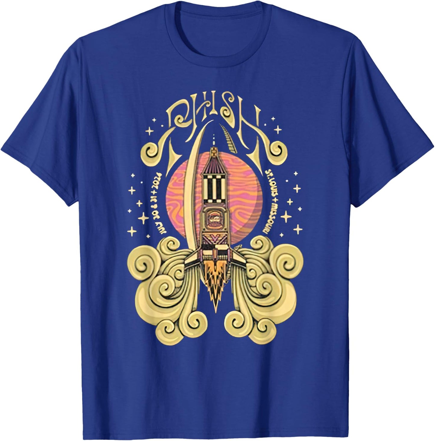 Phish Store Summer Tour T-Shirt - T-Shirt | Royal