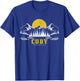 Cody Wyoming Vintage Mountains Sunset Hiking Camping Nature T-Shirt - T-Shirt | Royal