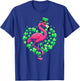 St Patricks Day Irish Flamingo T-Shirt - T-Shirt | Royal
