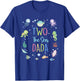 Two The Sea Dada 2nd Birthday Girl Matching Family Party T-Shirt - T-Shirt | Royal