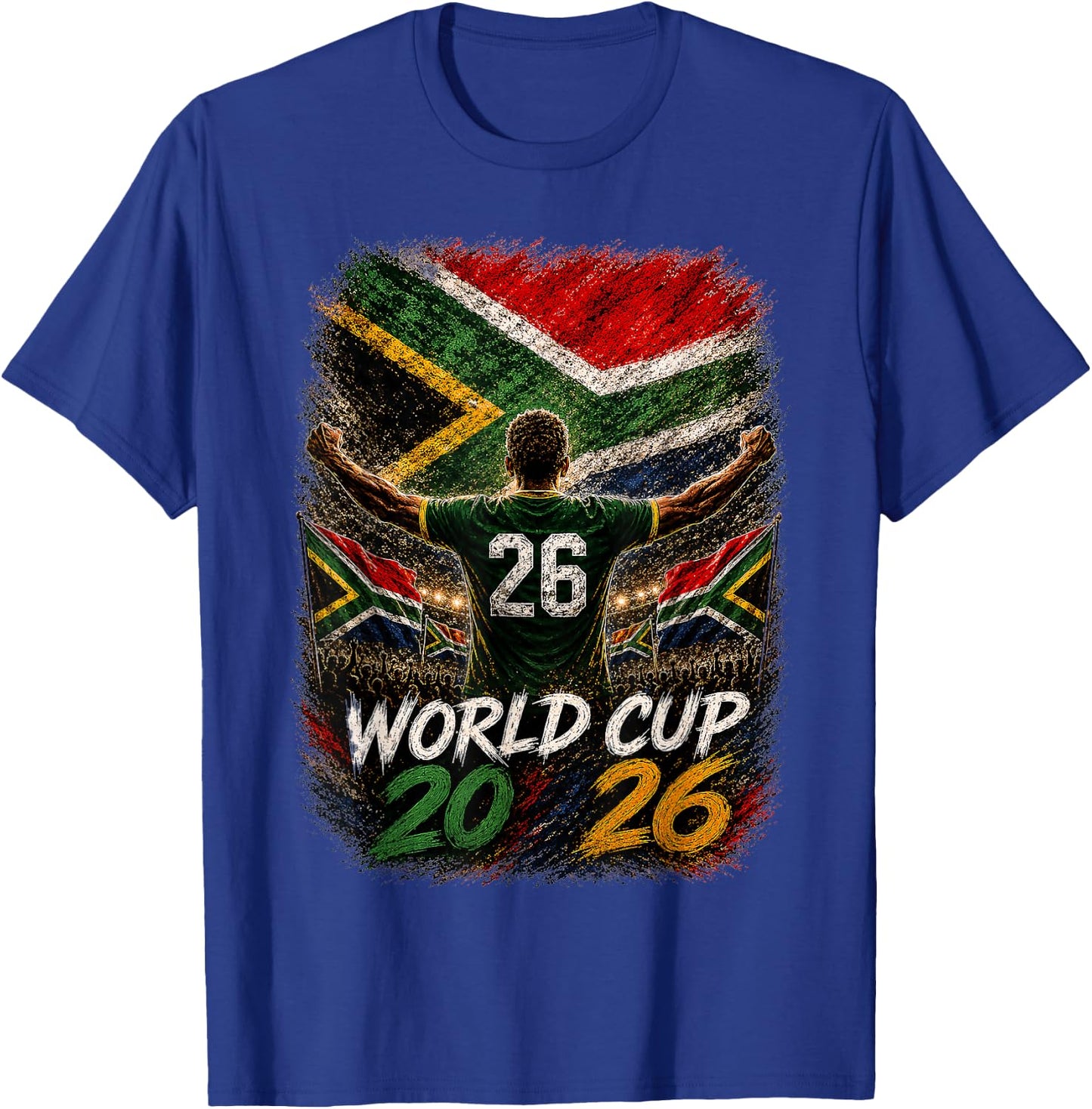Soccer - World Cup 2026 South Africa Winner T-Shirt - T-Shirt | Royal