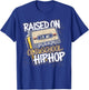 Raised ON Old School Hip HOP Cassette Graffiti Rap T-Shirt - T-Shirt | Royal