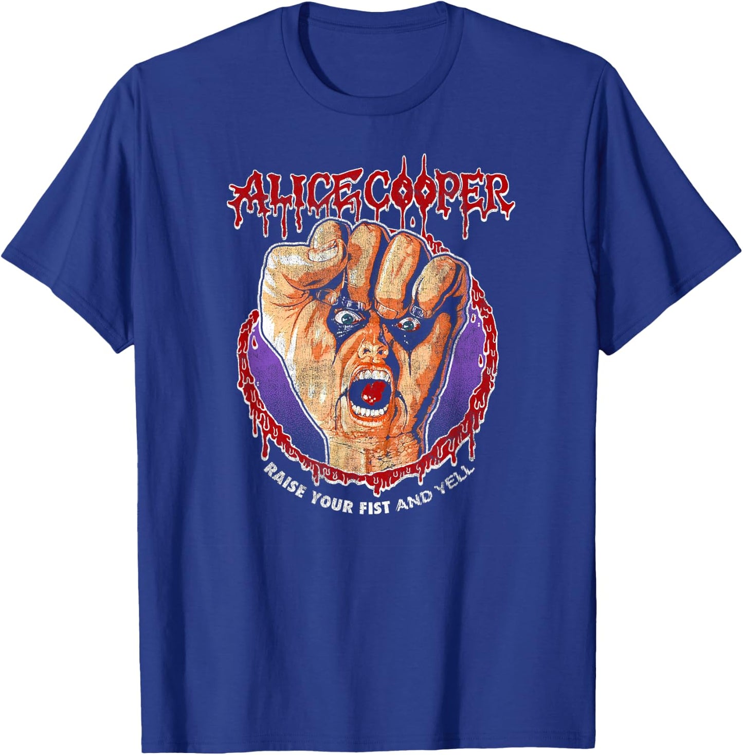 Alice Cooper – Raise Your Fist Vignette , Black, S T-Shirt - T-Shirt | Royal
