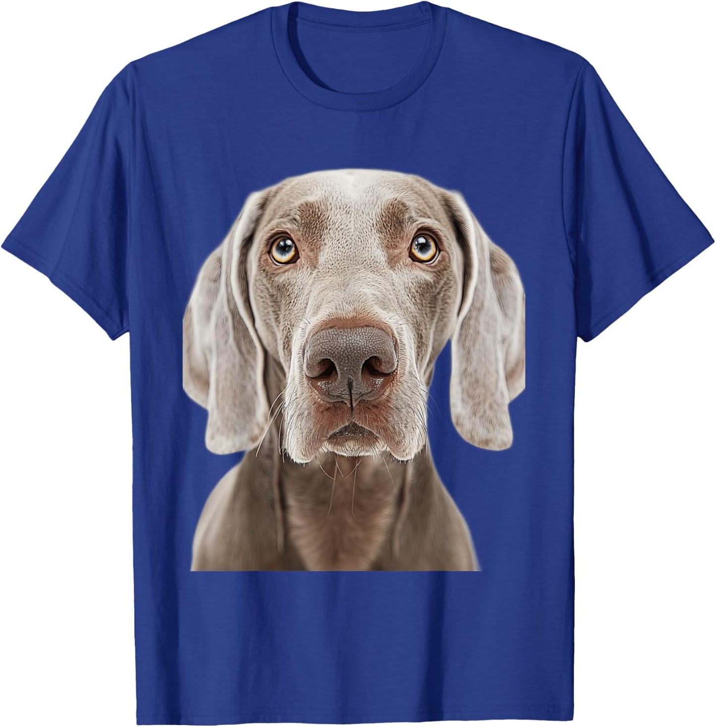 Weimaraner , Black, S T-Shirt - T-Shirt | Royal