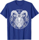 Baphomet Goat Pentagram Satanist Halloween Metal Head T-Shirt - T-Shirt | Royal