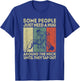 Some People Just Need A Hug Vintage BJJ Brazilian Jiu Jitsu T-Shirt - T-Shirt | Royal