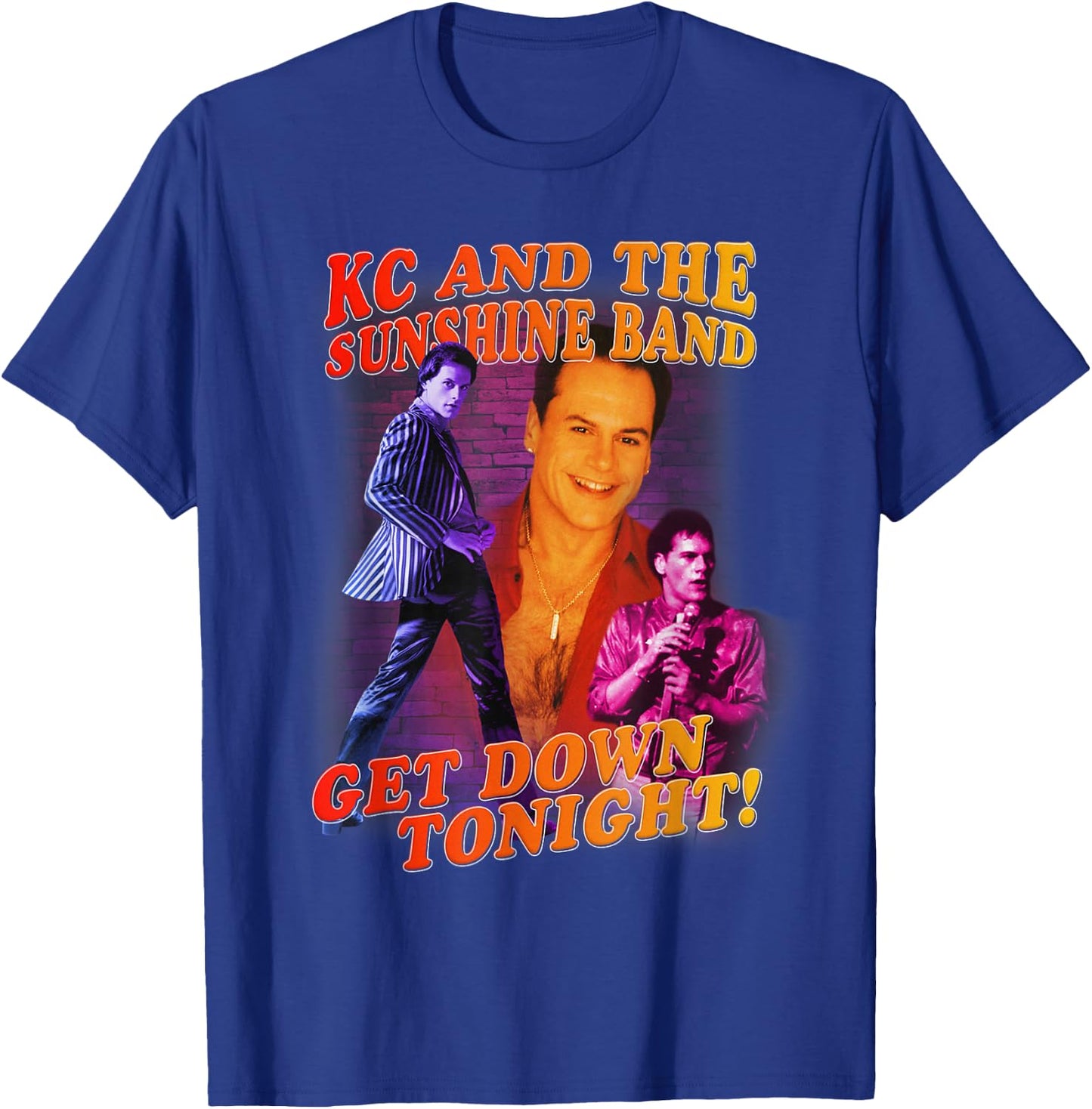 KC Get Down Tonight T-Shirt - T-Shirt | Royal
