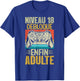 18 Years Birthday Boy Gift Gamer Funny Funny , Black T-Shirt - T-Shirt | Royal