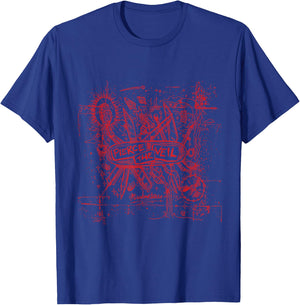 Pierce The Veil Misadventures Cover Red Print , black T-Shirt - T-Shirt | Royal