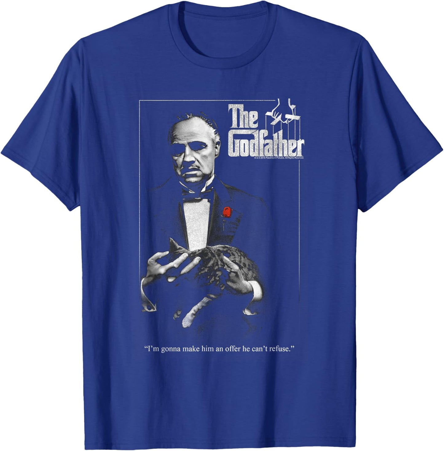 The Godfather Poster , black T-Shirt - T-Shirt | Royal