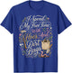 I Spend My Free Time with Hoes and Dirt Bags Funny Gardener T-Shirt - T-Shirt | Royal