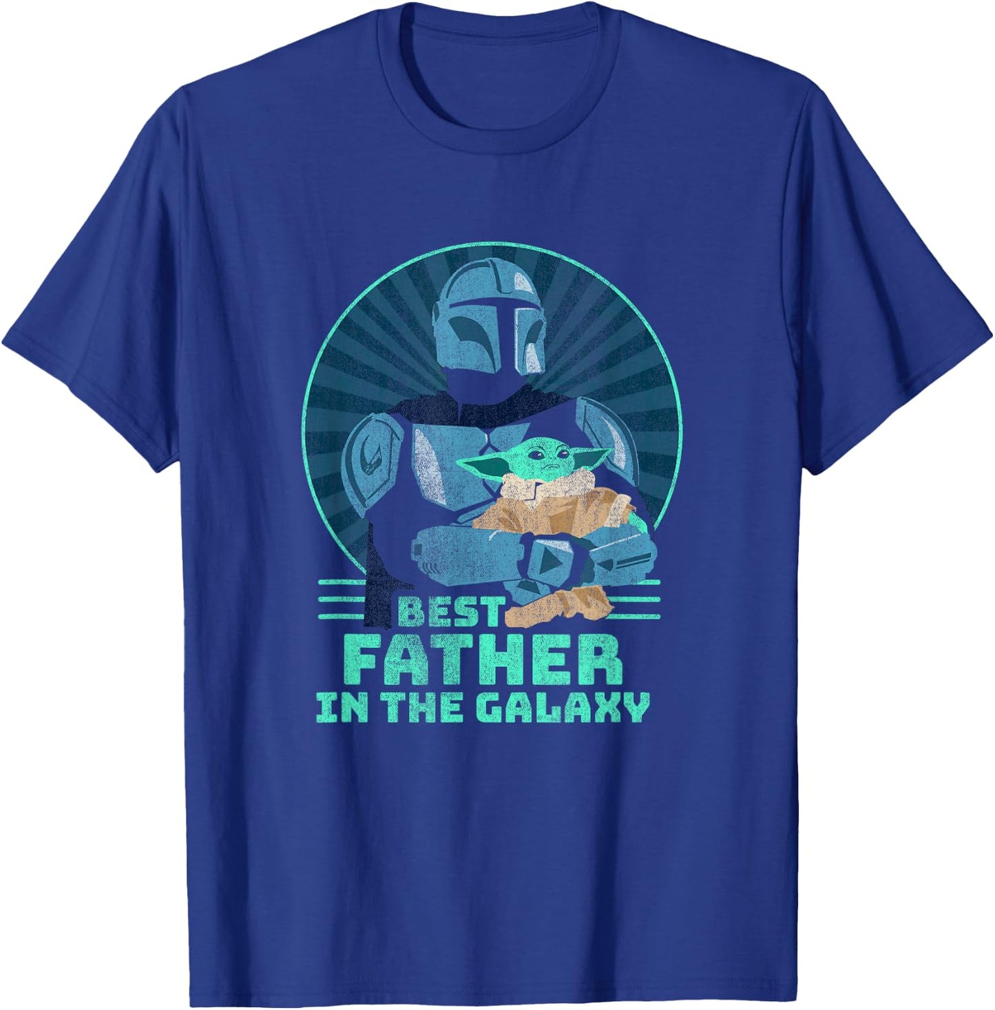 Star Wars: The Mandalorian & Grogu Best Father's Day T-Shirt - T-Shirt | Royal