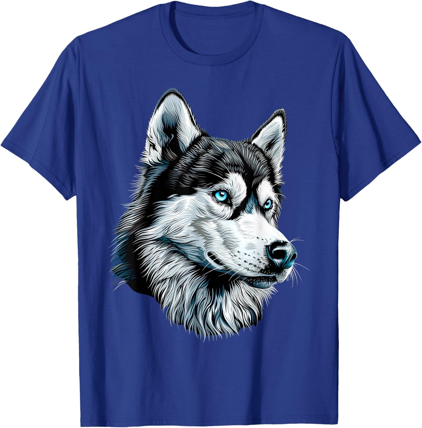 Husky Dog Lover Dog I Love Siberian Huskys , black T-Shirt - T-Shirt | Royal