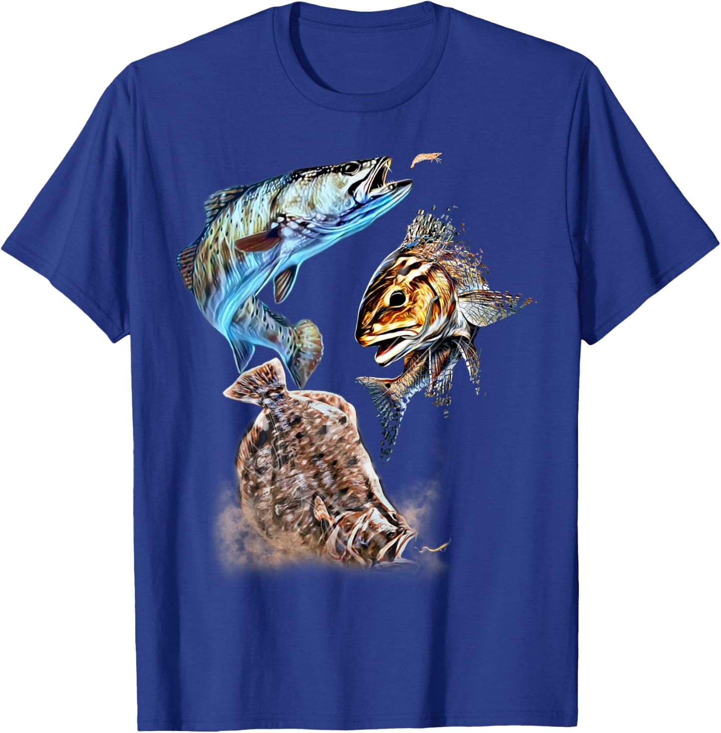 Texas Slam Fishing Gear , Women & Kids Inshore Slam T-Shirt - T-Shirt | Royal