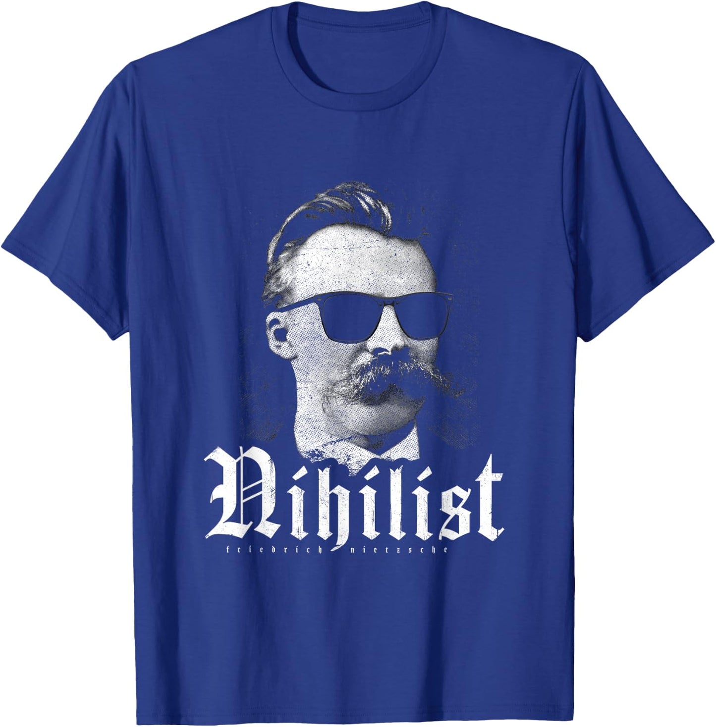 Nihilist Nihilismus Ethik Philosophie Friedrich Nietzsche T-Shirt - T-Shirt | Royal