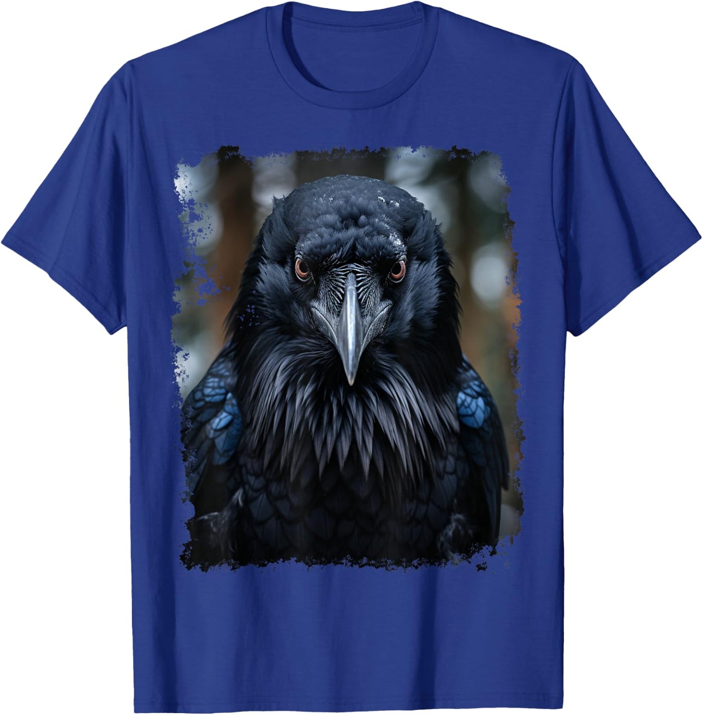 A Crow Raven T-Shirt - T-Shirt | Royal