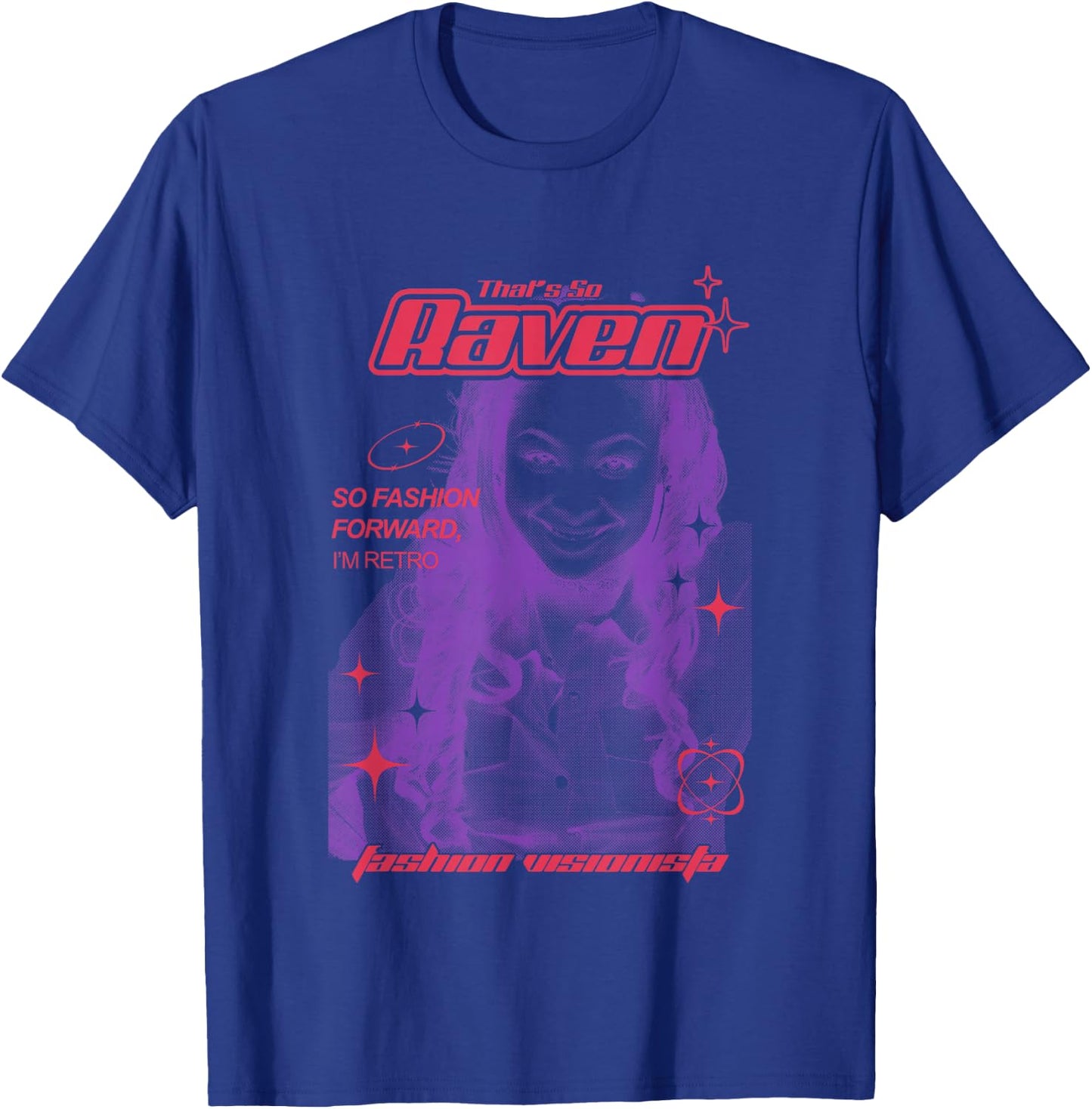 Disney That's So Raven Fashion Visionista Retro Poster T-Shirt - T-Shirt | Royal