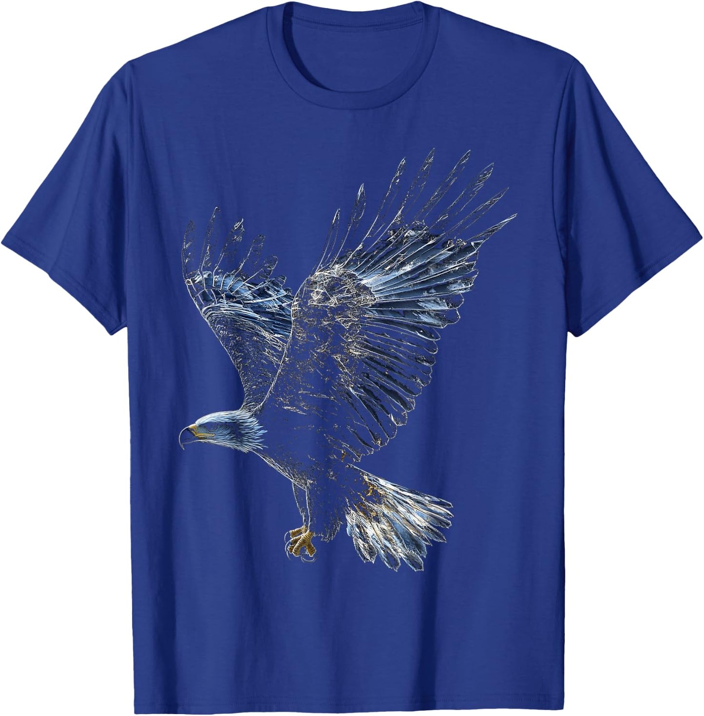 Eagle Bird Graphic Animal Art Eagle T-Shirt - T-Shirt | Royal