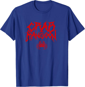 Crab Rangoon Funny Chinese Food Heavy Metal Band Goth Cursed T-Shirt - T-Shirt | Royal