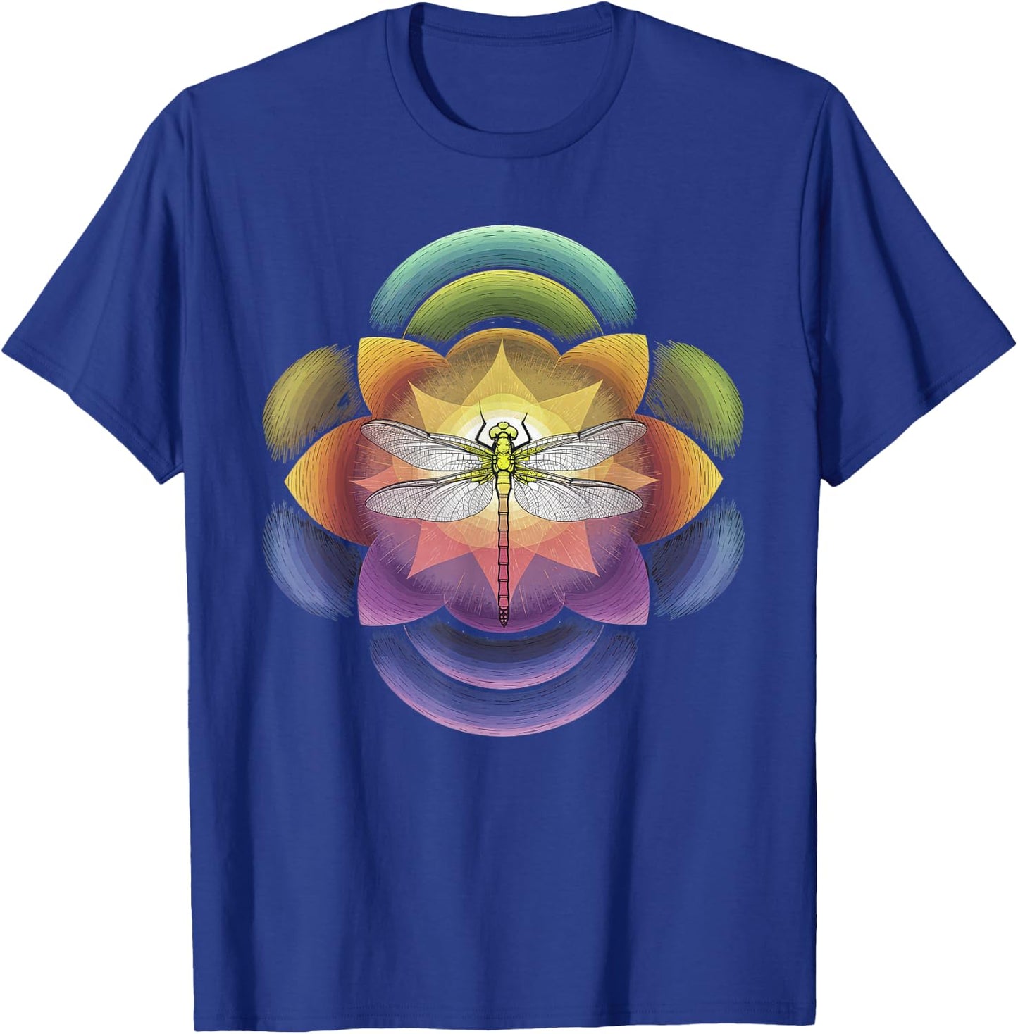 Dragonfly Women Men Kids Insect Darner Skimmer Nature T-Shirt - T-Shirt | Royal