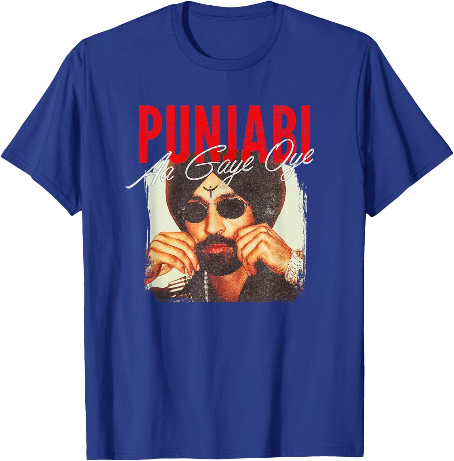 Diljit Aura Punjabi Aa Gaye Oye T-Shirt - T-Shirt | Royal