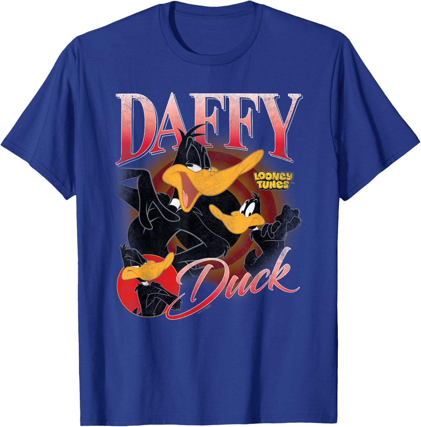 Looney Tunes Bootleg Daffy Duck T-Shirt - T-Shirt | Royal