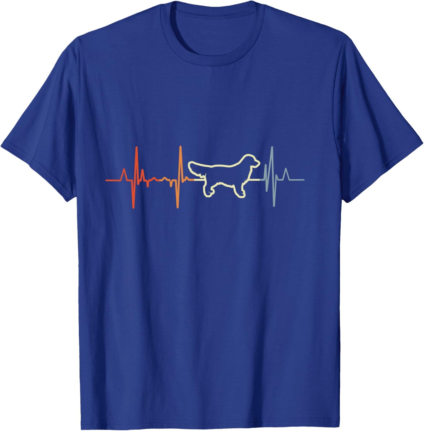 I Love Golden Retriever T-Shirt - T-Shirt | Royal