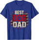 Funny Dad Fathers Day Dog Dad T-Shirt - T-Shirt | Royal